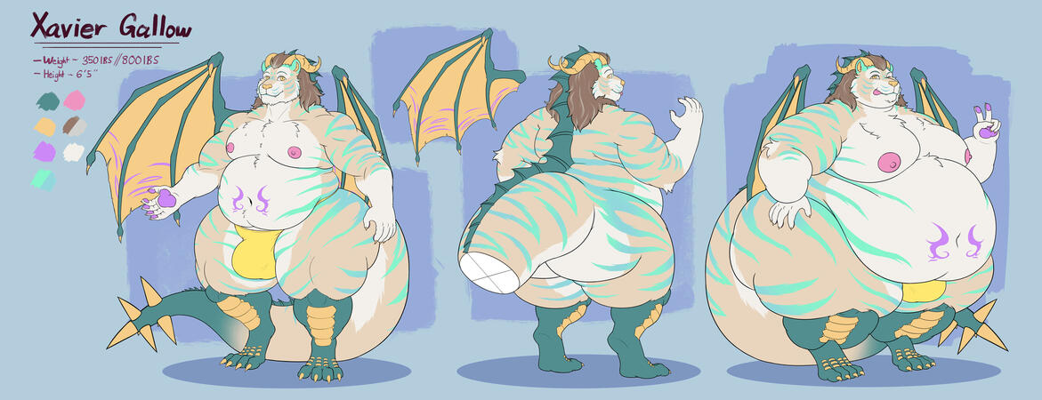 Xavier SFW Ref Sheet Xavier SFW Ref Sheet